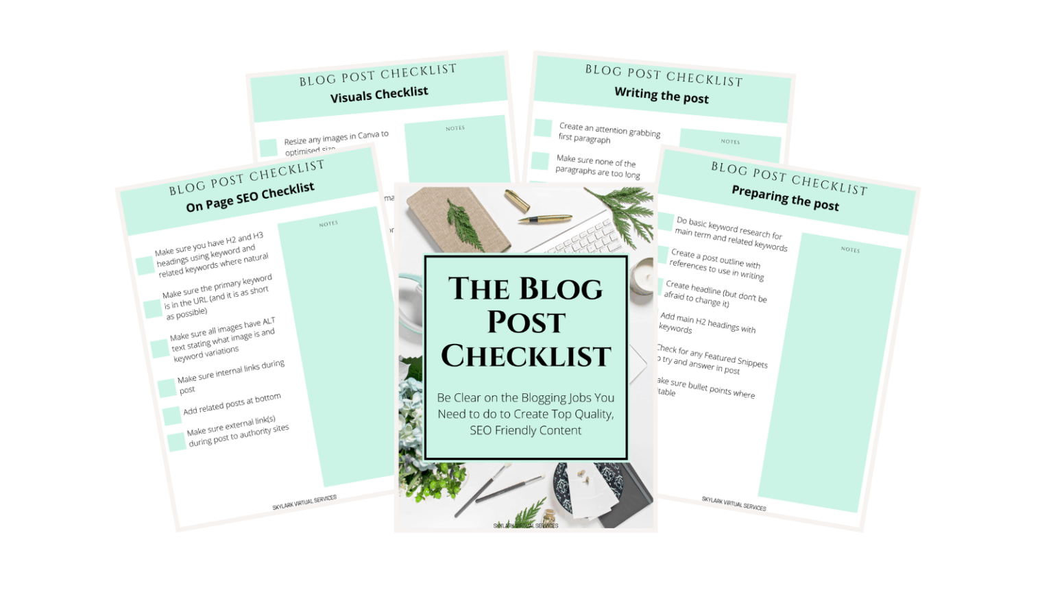 How to Create your Own Blog Post Checklist to be Consistent - Skylark ...